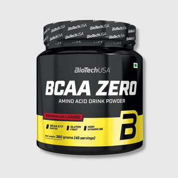 BioTechUSA BCAA Zero Sugar-Free Flavoured Amino Acid Drink Powder, with L-leucine, L-isoleucine and Vitamin B6 | Megapump